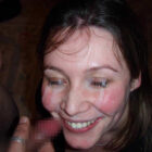 色気のある外国人がドバッと顔射された画像をじっくり楽しむスレ[20枚]