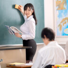 声が出せない絶頂授業で10倍濡れる人妻教師 藤咲紫 【画像＋動画】